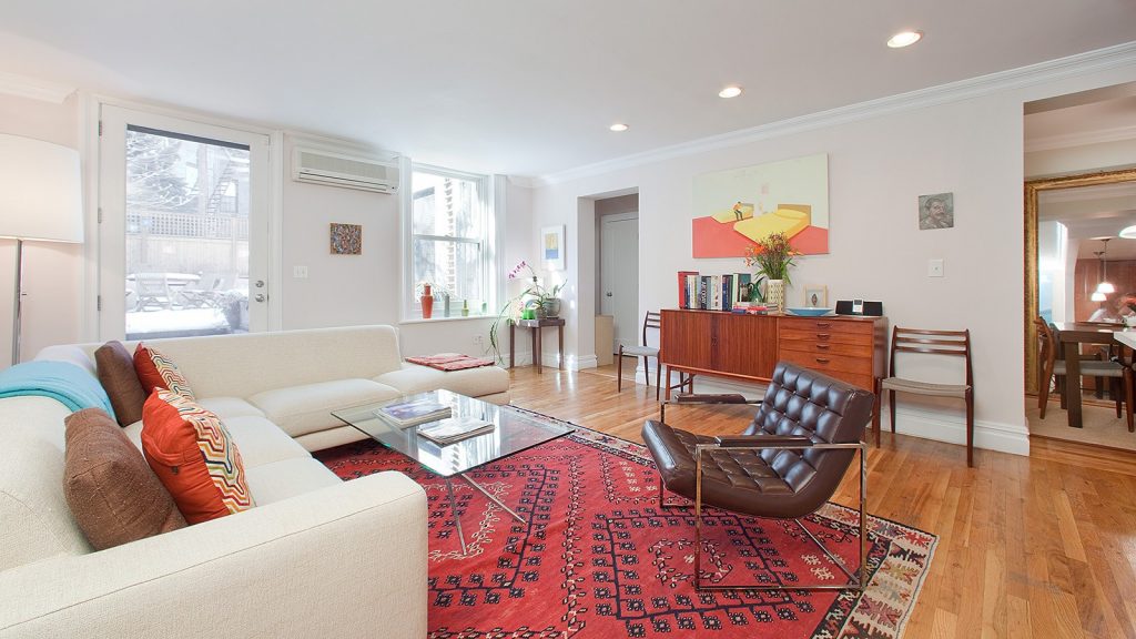 living room designed by boutique architecture and design studio