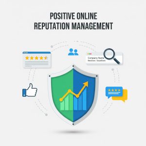 An image depicting the concept of reputation management abstractly